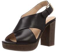 Geox D Gerbera High C, Sandalias con Punta Abierta Mujer, Negro (Black C9999), 40 EU