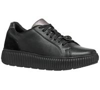Geox D Graisy G, Zapatillas Mujer, Black, 42 EU