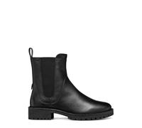 Geox D Hoara, Bota de Tobillo Mujer, Negro, 35 EU