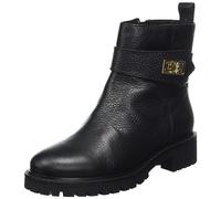 Geox D Hoara, Bota de Tobillo Mujer, Negro, 36.5 EU
