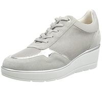 Geox D Ilde A, Sneakers para Mujer, Gris (Lt Grey), 39 EU