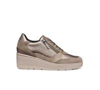 Geox D Ilde A, Zapatillas Mujer, Pardo, 37 EU