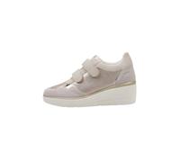 Geox D Ilde B, Sneakers Mujer, Lt Gold Beige, 35 EU