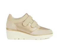 Geox D Ilde B, Sneakers Mujer, Lt Gold Beige, 38 EU