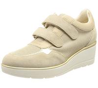 Geox D Ilde B, Sneakers Mujer, Verde Lt Taupe, 39 EU