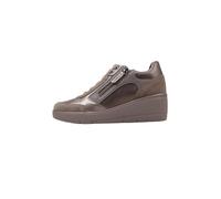 Geox D Ilde C, Zapatillas Mujer, Dk Taupe, 37 EU