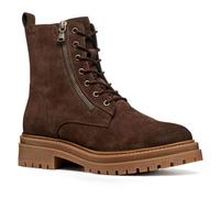 Geox D Iridea, Bota de Tobillo Mujer, marrón Oscuro, 35 EU