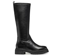 Geox D IRIDEA - Botas altas para mujer, color negro, talla 40 EU, Negro, 40 EU