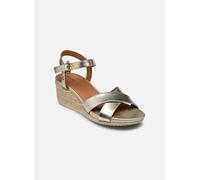Geox D Ischia Corda C, Sandalias Mujer, Lt Gold, 35 EU