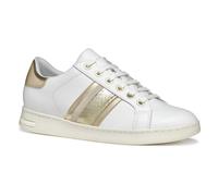Geox D Jaysen E, Zapatillas Mujer, White/Lt Gold, 38 EU