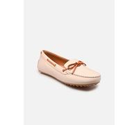 Mocasines náuticos de piel Kalistena Mujer Talla 37. Color Beige