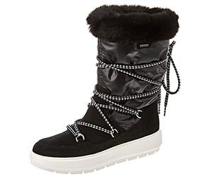 Geox D Kaula B Abx C, Botas para Mujer, Negro (Black), 37 EU