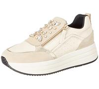 Geox D Kency B Sneakers Mujer Multicolor Lt Taupe Cream 36 EU