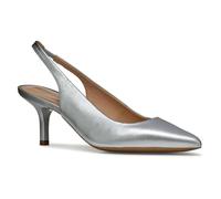 Geox D KLEOPY B, Bomba Mujer, Silver, 40 EU