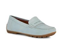 Geox D Kosmopolis + Grip, Mocasin Mujer, Azul Lt, 38 EU