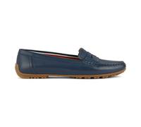 Geox D Kosmopolis + Grip, Mocasin Mujer, Azul Marino, 37 EU