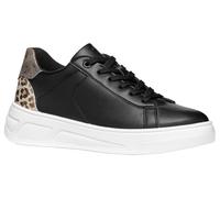 Geox D Ljuba A, Zapatillas Mujer, Black Gun, 36 EU