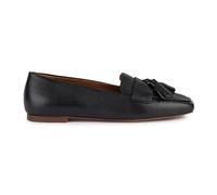 Geox D Marsilea B, Mocasines Planos, Black, 38.5 EU