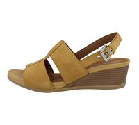 Geox D Marykarmen, Sandalia, Marrón Mostaza, 41 EU