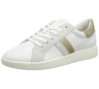 Geox D MELEDA B, Zapatillas Mujer, White/Platinum, 39 EU