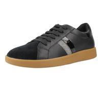 Geox Zapatillas D Meleda B para Mujer, Negro, 36 EU