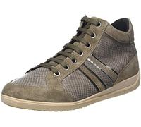 Geox D Myria B, Sneakers para Mujer, Multicolor (Taupe/Dk Beige), 39 EU