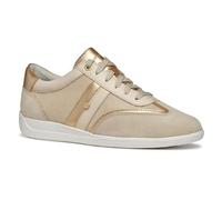 Geox - D Myria B, Zapatillas Mujer, Lt Gold/Lt Taupe,