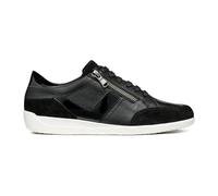 Geox D Myria B, Zapatillas Mujer, Negro, 38 EU