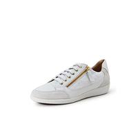 Geox D Myria C, Zapatillas de Deporte Mujer, Blanco (White/Off White C1352), 36 EU