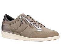 Geox D Myria C, Zapatillas Mujer, Gun Taupe, 42 EU
