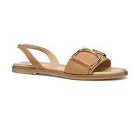 Geox D NAILEEN A, Sandalia Deslizante Mujer, Beige, 39 EU