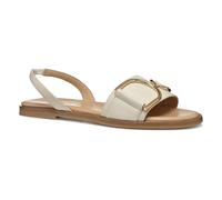 Geox D NAILEEN A, Sandalia Deslizante Mujer, Papyrus, 38.5 EU