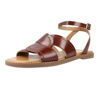 Geox D Naileen, Sandalias planas Mujer, Marrón, 39 EU