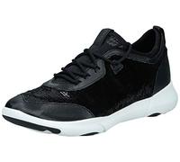 Geox - D Nebula X A, Zapatillas Mujer, Negro (Black C9999), 37 EU