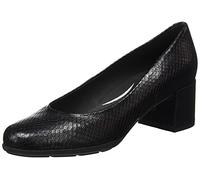 Geox D New Annya Mid A, Zapatos de tacón con Punta Cerrada Mujer, Negro (Black 041C), 40 EU