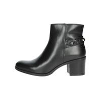Geox D New Asheel, Bota de Tobillo, Negro, 41 EU