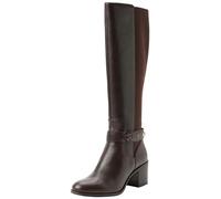 Geox D New Asheel, Botas Altas hasta la Rodilla Mujer, café, 38 EU