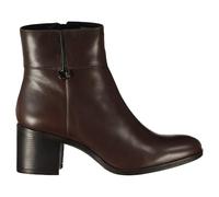 Geox D New Asheel C, Bota de Tobillo Mujer, Dk Brown Black, 38 EU