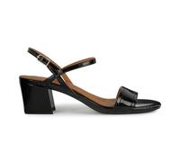 Geox D New Eraklia 50, Sandalias Mujer, Negro Black, 40 EU
