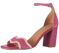 Geox D New Eraklia 80, Sandalia Mujer, Cyclamen Nude, 37 EU