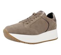 Geox D New Kency A, Zapatillas Mujer, Pardo, 37 EU