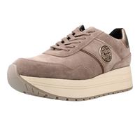 Geox D New Kency, Zapatillas Mujer, Beige, 36 EU