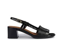 Geox D New Marykarmen A, Sandalia de tacón Mujer, Negro, 37 EU