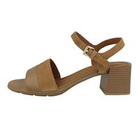 Geox D New Marykarmen, Sandalia, marrón Claro, 41 EU