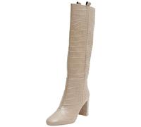 Geox D Pheby 80, Knee High Boot Mujer, Arena, 39 EU