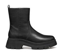 Geox D Pluette, Bota de Tobillo Mujer, Negro, 39 EU