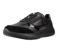 Geox D Plummery, Zapatillas Mujer, Negro, 41 EU