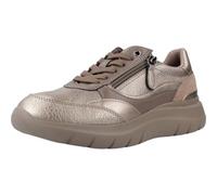 Geox Zapatillas D PLUMMERY para Mujer, Color Beige, Talla 39 EU, Beige, 39 EU