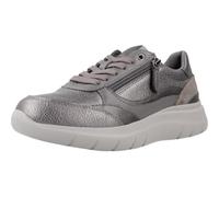 Geox D Plummery, Zapatillas Mujer, Gris, 35 EU