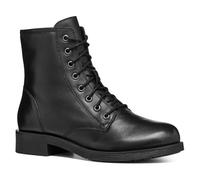 Geox D Rawelle E - Botines para mujer, Black, 2 UK